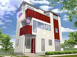 シンプルで明るいモダンな外装！！都市型のお洒落な３階建の建物です！！