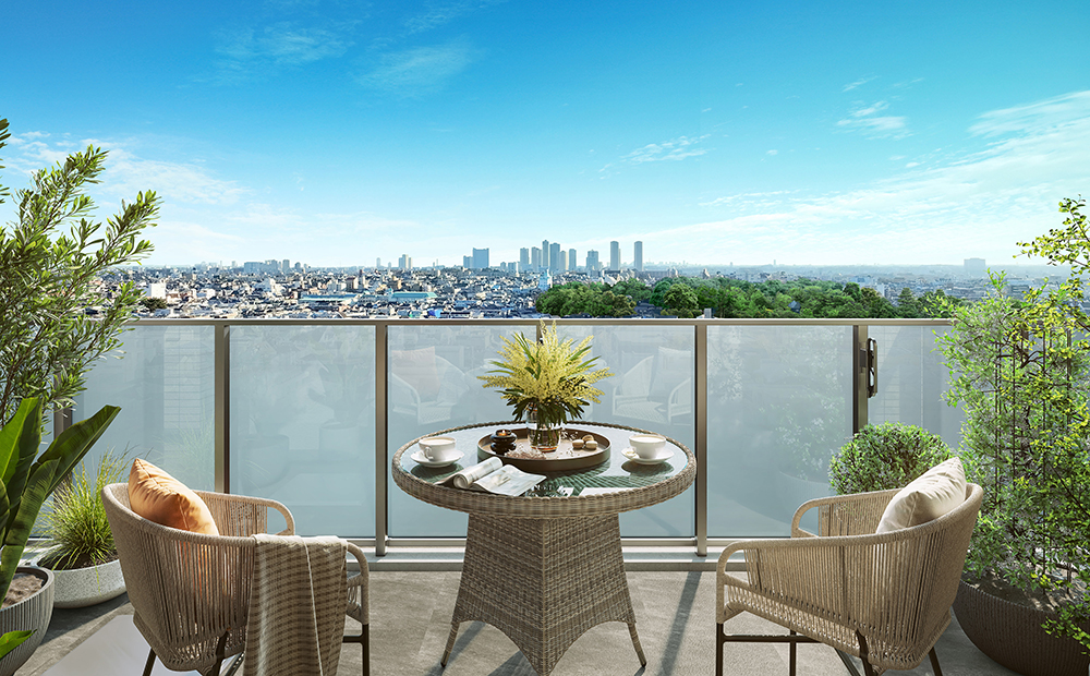 ウィルローズ自由が丘 自由が丘の中でも高台立地の解放感と安心感