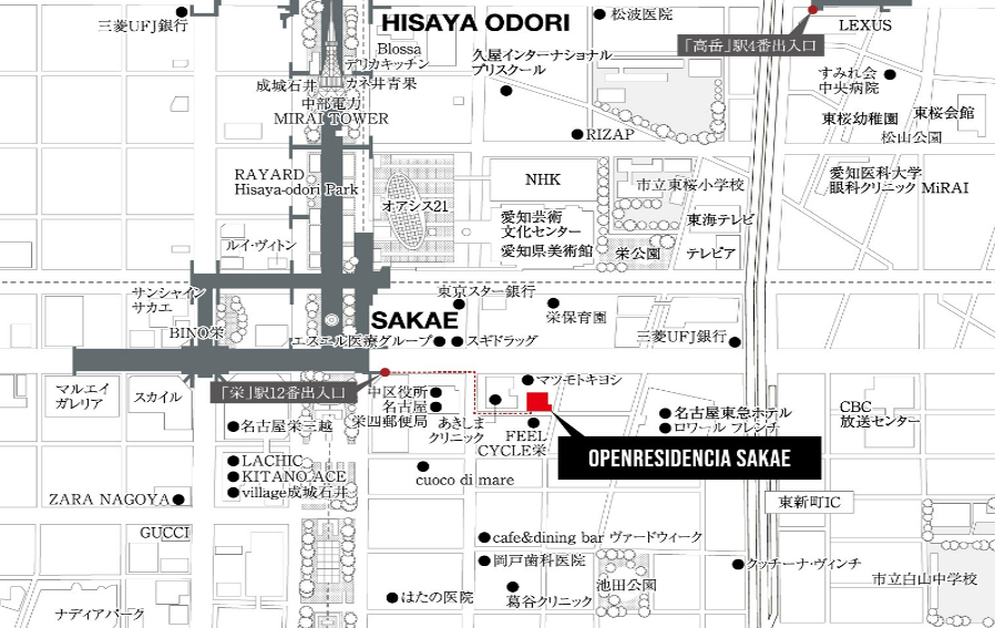 オープンレジデンシア栄 コンセプト