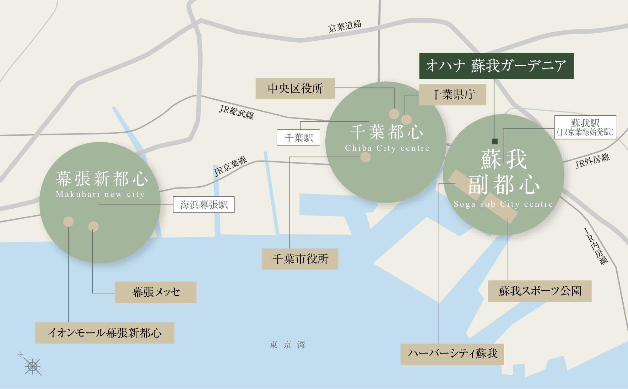 オハナ 蘇我ガーデニア 家族の未来を託せる、蘇我ならではの魅力。