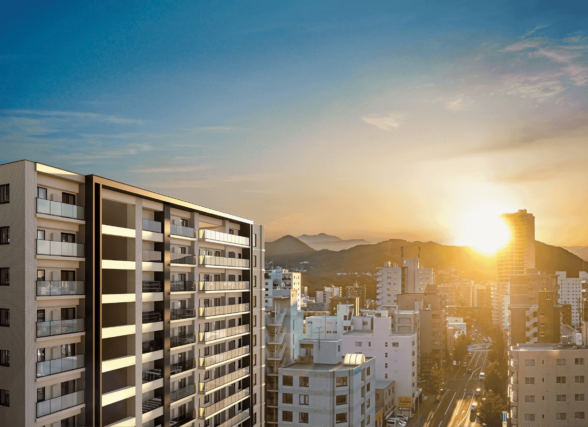 パークホームズ円山表参道フロント 円山の街と調和した上質なデザイン