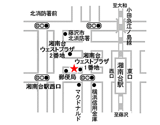 株式会社ハウスメイトショップ 湘南台店の周辺地図