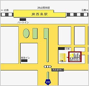 株式会社ライフエステートの周辺地図