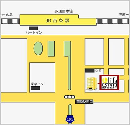 株式会社ライフエステートの周辺地図