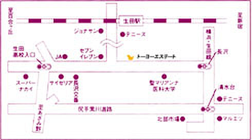 株式会社トーヨーエステートの周辺地図