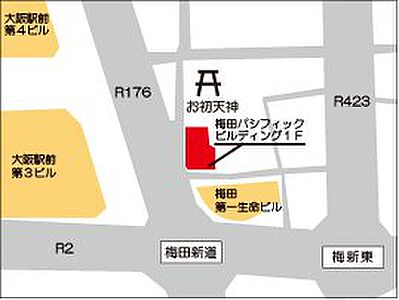 株式会社タイセイ・ハウジー 大阪営業所の周辺地図