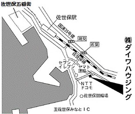 株式会社ダイワハウジングの周辺地図