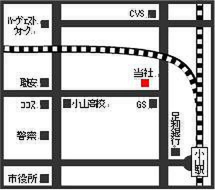 株式会社Ai’sエステートの周辺地図