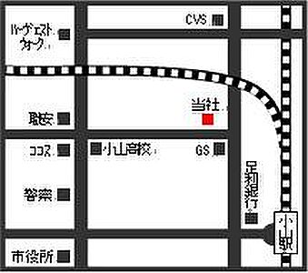 株式会社Ai’sエステートの周辺地図