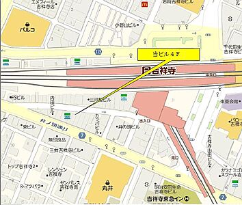 株式会社ワイエス・ホーム 吉祥寺店の周辺地図