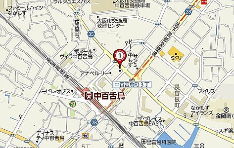 株式会社ラインエステート ミニミニFCなかもず店の周辺地図