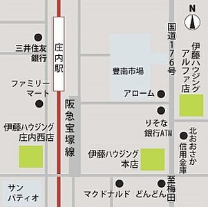 株式会社伊藤ハウジング 本店の周辺地図