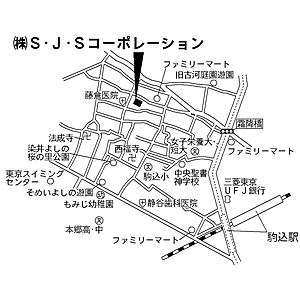 株式会社S・J・Sコーポレーションの周辺地図