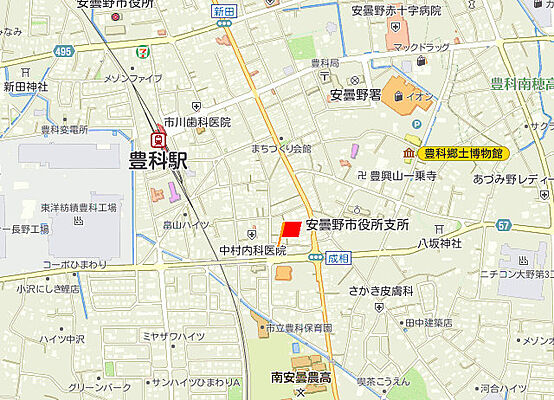 株式会社センデン エイブルネットワーク安曇野店の周辺地図