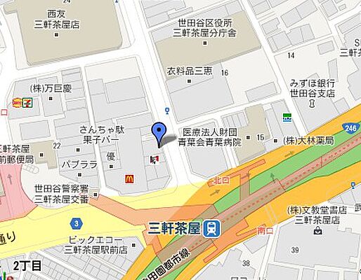 ホームメイトFC三軒茶屋店 有限会社ハウスコレクションの周辺地図