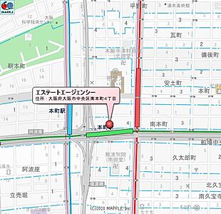 株式会社エステートエージェンシーの周辺地図