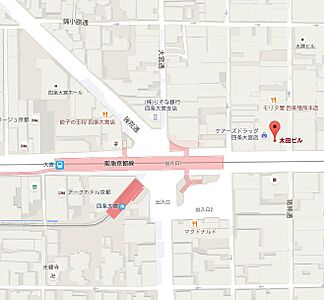 株式会社リブマックスリーシング 四条大宮店の周辺地図