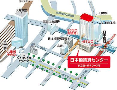 住友不動産ステップ株式会社　日本橋賃貸センターの周辺地図