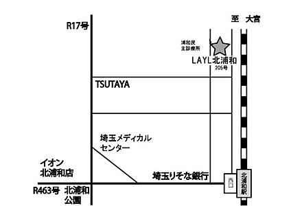 リバースター株式会社の周辺地図