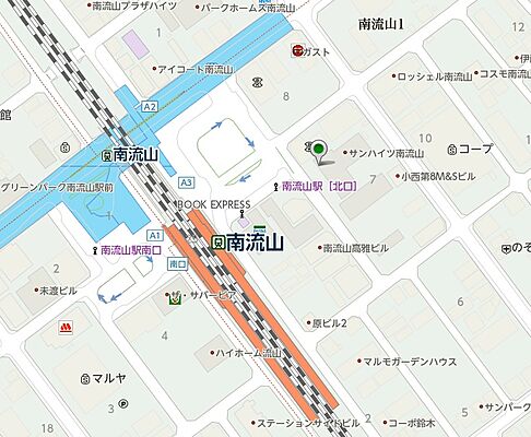 株式会社ハウスパートナー　南流山店の周辺地図