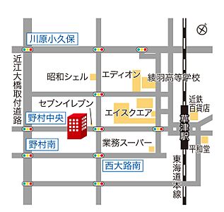 株式会社smartの周辺地図