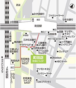 株式会社学生情報センター 町田店の周辺地図