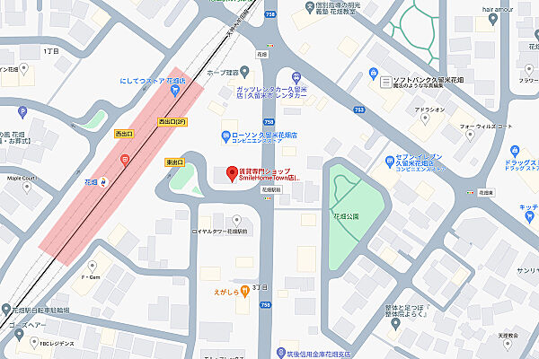 西日本産業株式会社の周辺地図