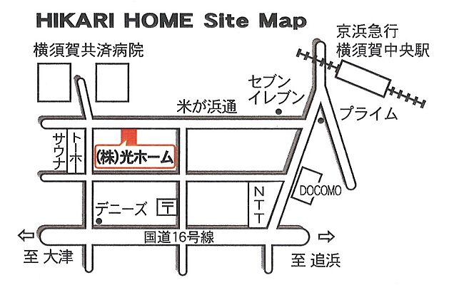 株式会社 光ホームの周辺地図