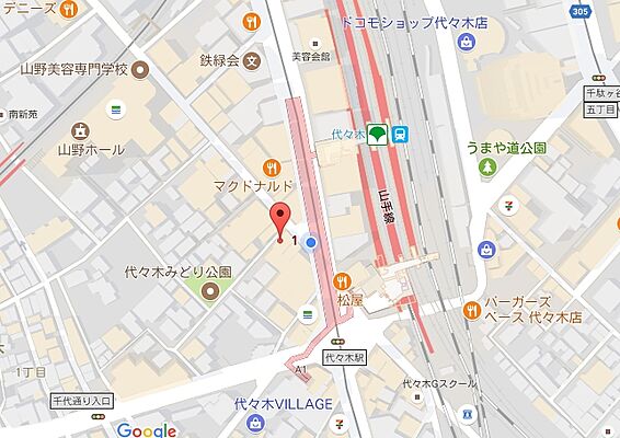 株式会社　リアリースエージェント　本店の周辺地図