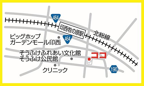 株式会社ハウシー 本店の周辺地図