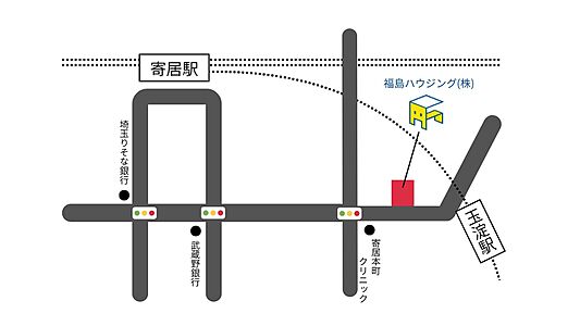 福島ハウジング株式会社の周辺地図
