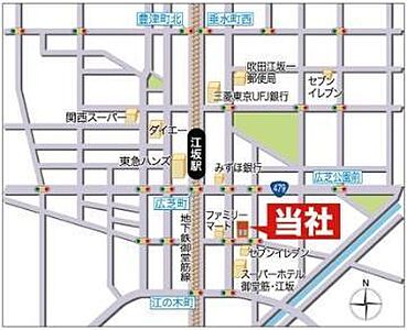 住友林業ホームサービス株式会社　北摂支店の周辺地図