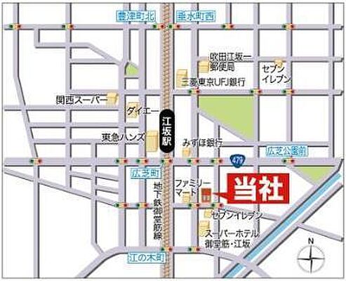住友林業ホームサービス株式会社　北摂支店の周辺地図