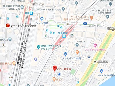 株式会社アンビション・バロー 鶴見店の周辺地図