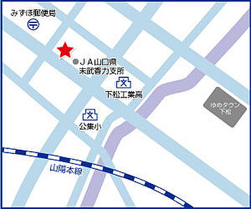 ハウスドゥ　下松　株式会社スクエアの周辺地図