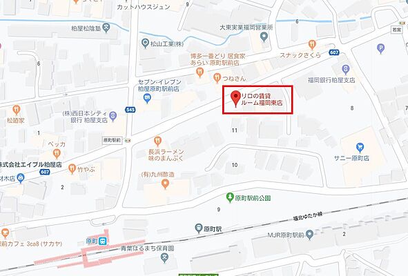 ホームズ 地図 アクセス情報 株式会社ルーム 福岡東店 不動産会社 不動産屋 の検索