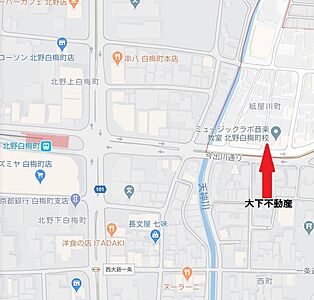 大下不動産の周辺地図