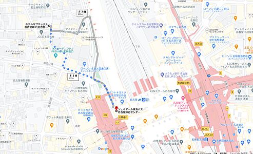 株式会社リブマックスリーシング 名古屋新幹線口店の周辺地図