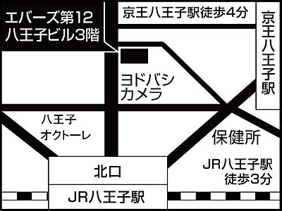 エステイター株式会社の周辺地図