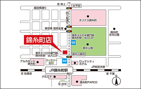 住友林業ホームサービス株式会社 錦糸町店の周辺地図