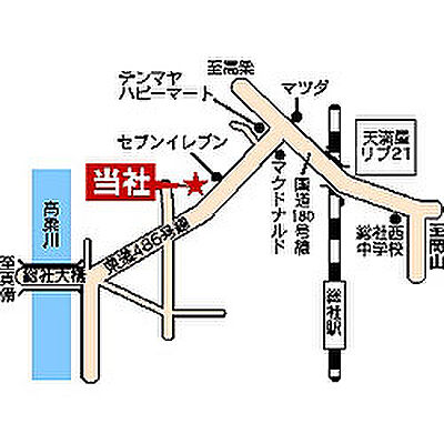 あびこ不動産の周辺地図