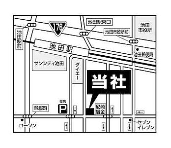 株式会社北摂ライフスタイルの周辺地図