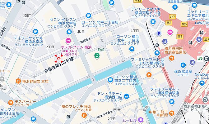 神奈川不動産販売株式会社の周辺地図