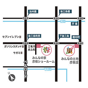 ライパーセル株式会社　みんなの土地の周辺地図