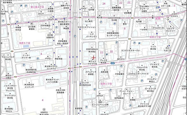 株式会社G-group GROAD不動産の周辺地図