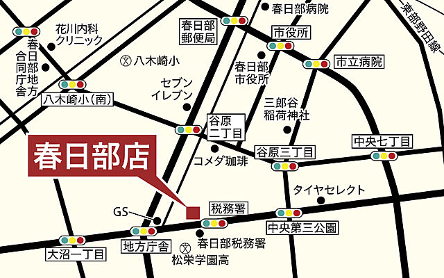 株式会社ダイワハウジングの周辺地図