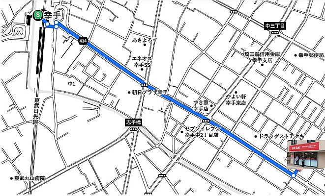 合同会社YMOエステートの周辺地図