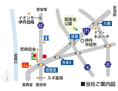 株式会社ハウジングプラザ　本店の周辺地図