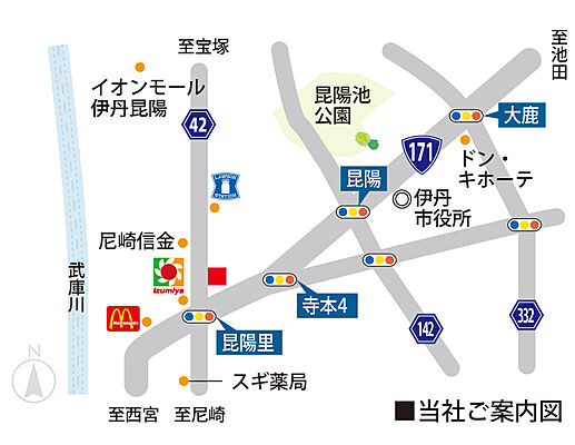 株式会社ハウジングプラザ　本店の周辺地図