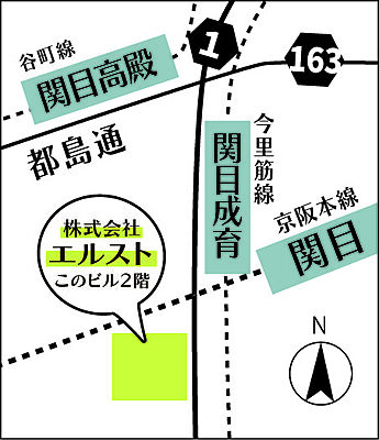 株式会社L.stの周辺地図